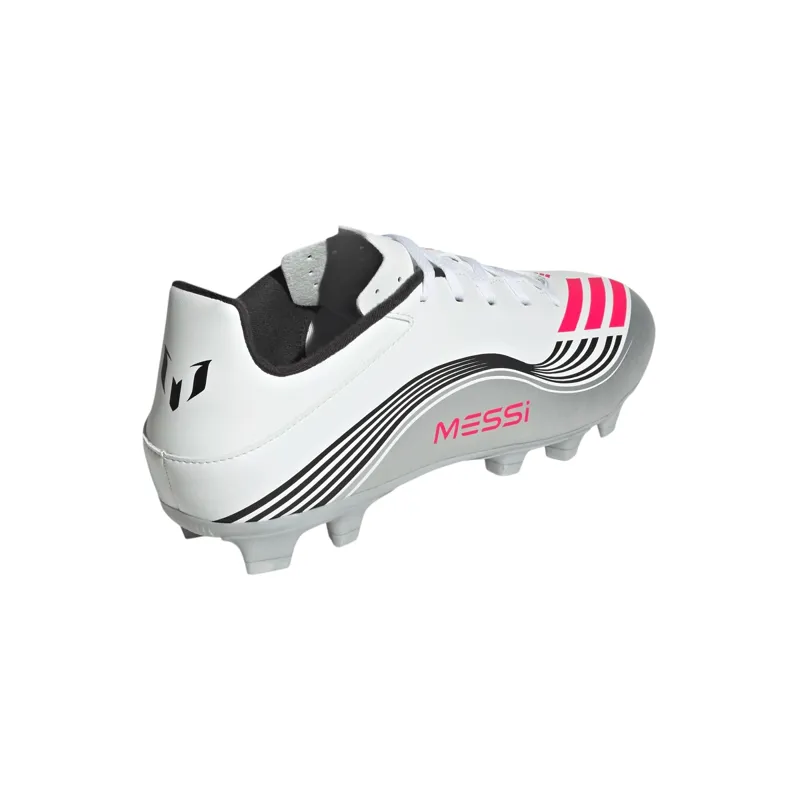 Adidas F50 Messi Club FG JP7443 White/Silver-5