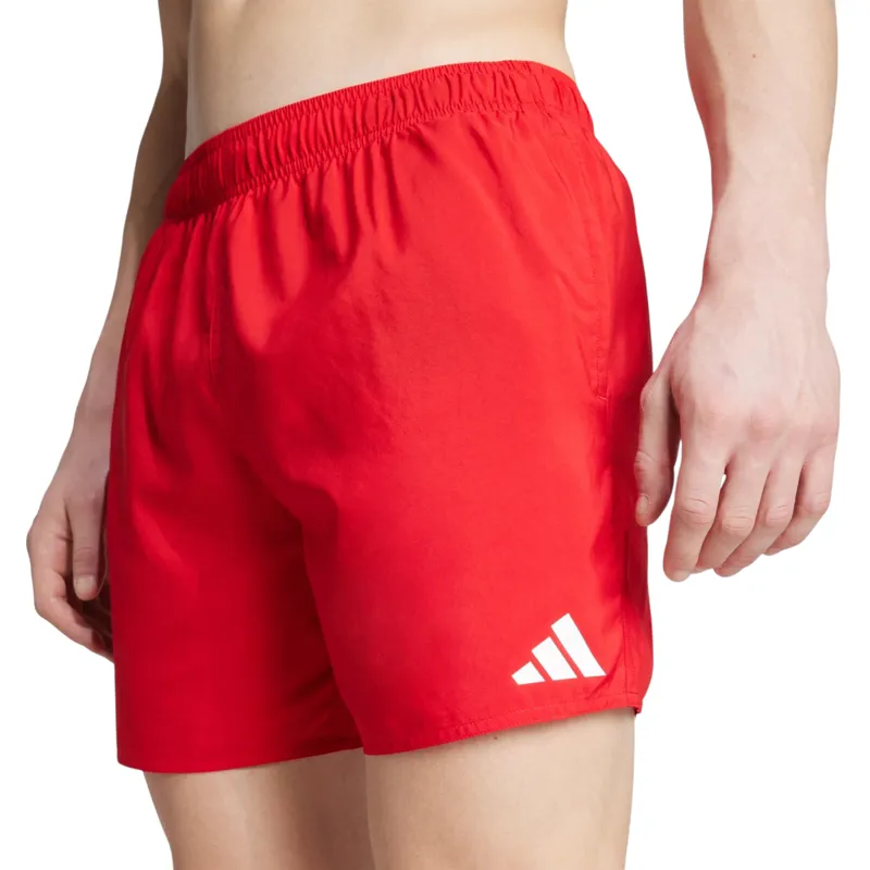 Adidas 5 inch Swim Short Red-1