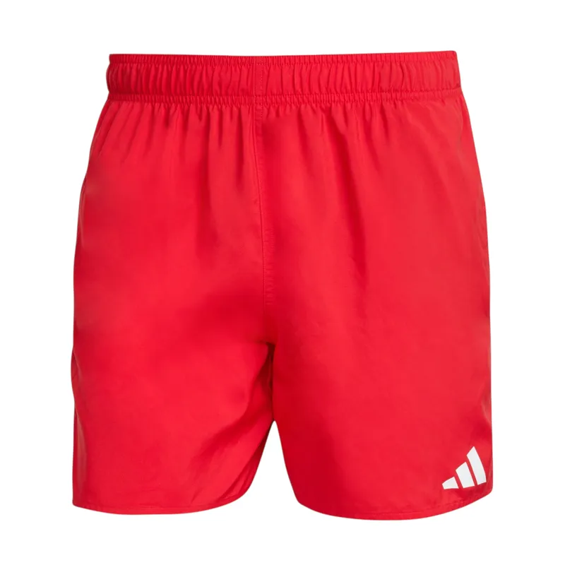 Adidas 5 inch Swim Short Red