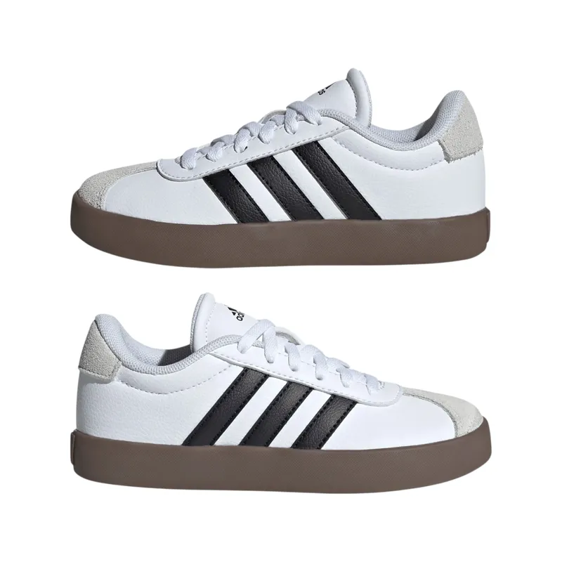 Adidas VL Court 3.0K White/Black-8