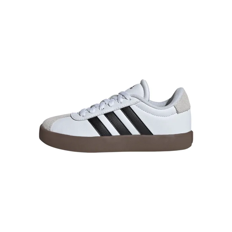 Adidas VL Court 3.0K White/Black-9