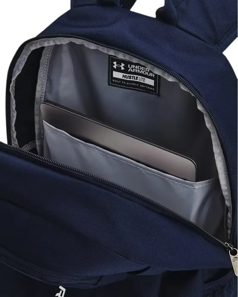 UA Hustle Lite Backpack Navy-3