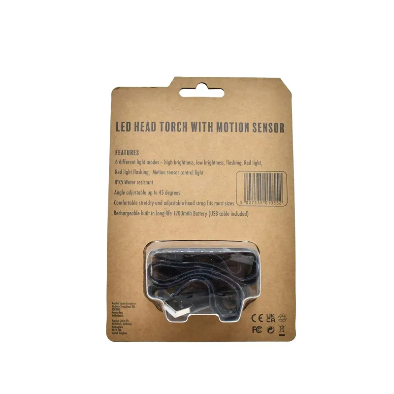 Six Peaks LED Head torch with Motion Sensor-2