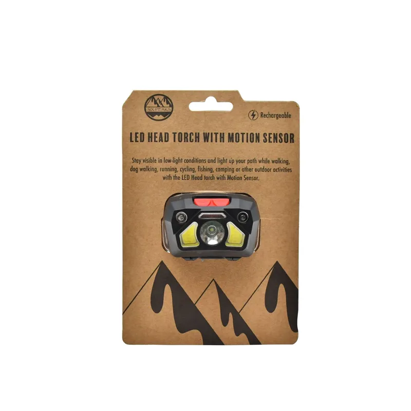 Six Peaks LED Head torch with Motion Sensor-1