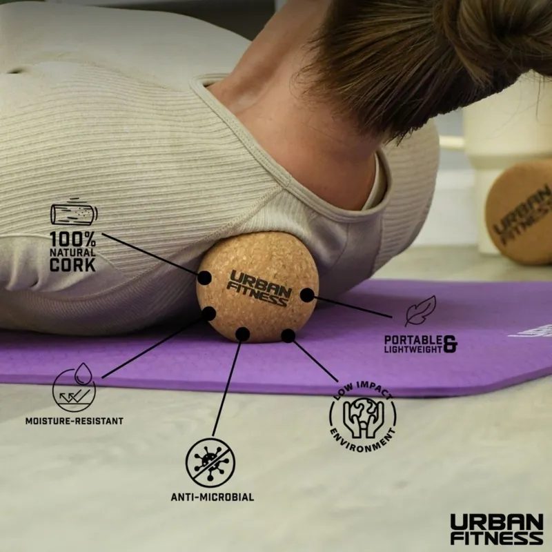 Urban Fitness Cork Massage Ball 8cm-5