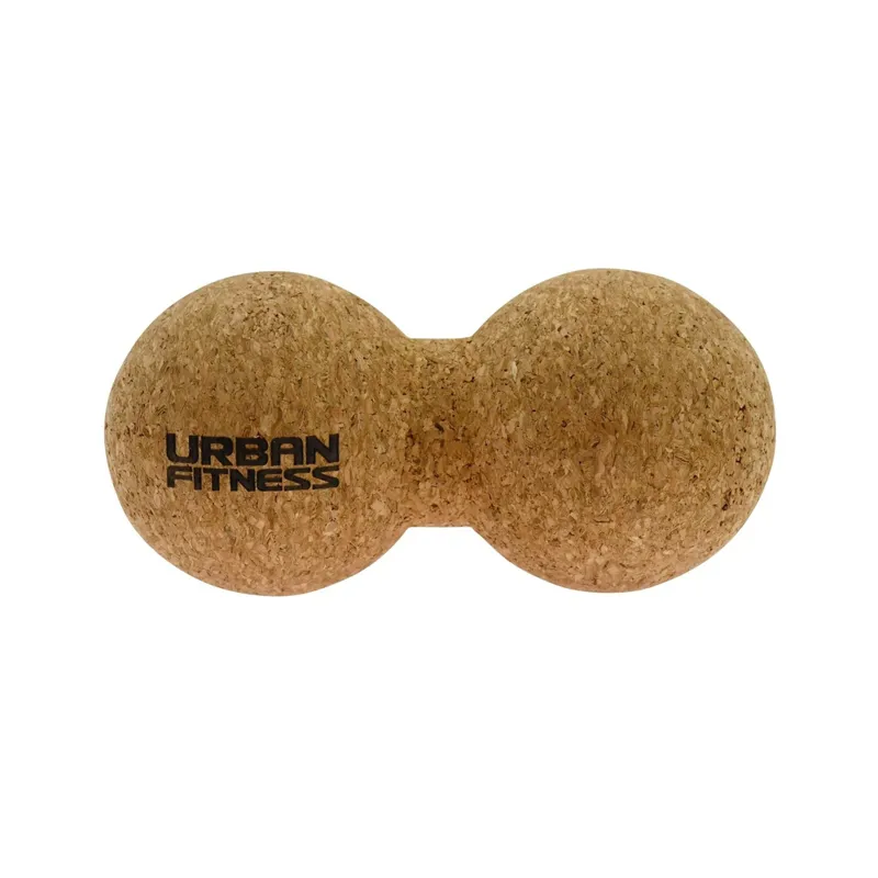 Urban Fitness Cork Peanut Massage Ball 8 x 16cm-1