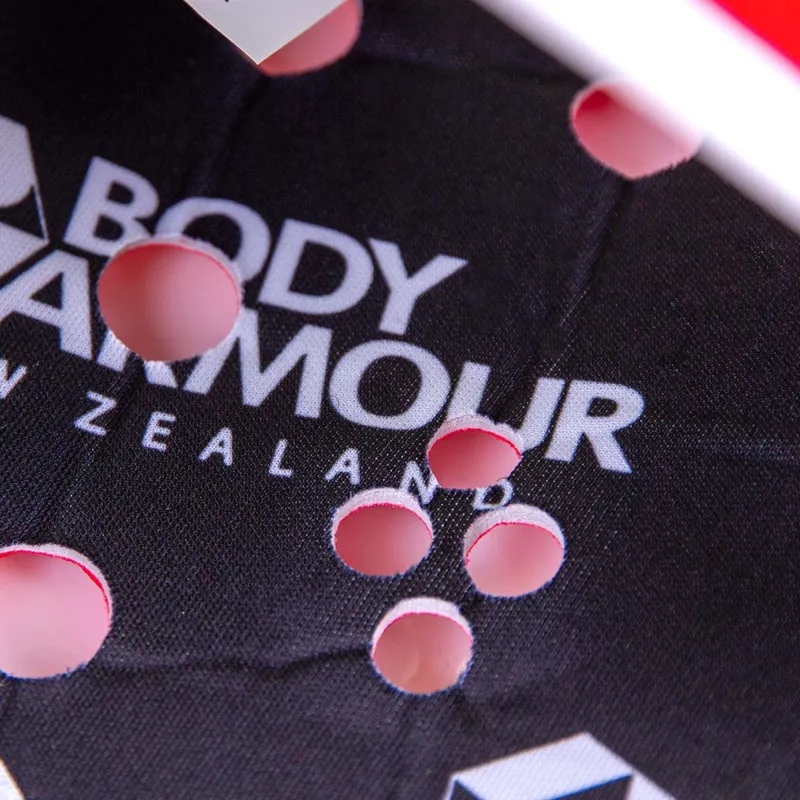 Body Armour Ventilator Headguard Red-3