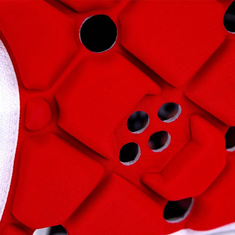 Body Armour Ventilator Headguard Red-4